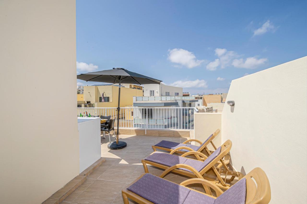 Summer Breeze Penthouse With Private Hot Tub & Terrace With Panoramic Views, By Getawaysmalta Мелліха Екстер'єр фото