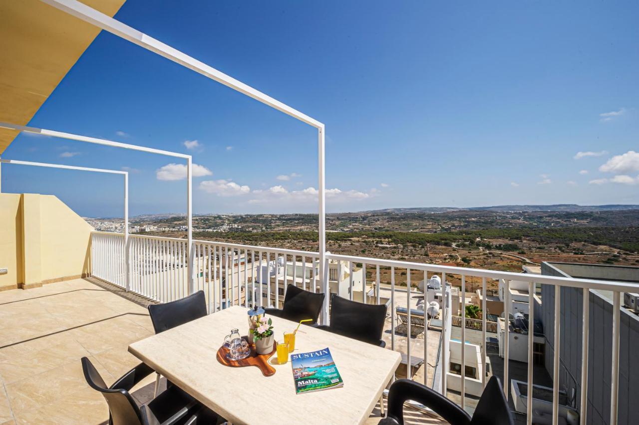 Summer Breeze Penthouse With Private Hot Tub & Terrace With Panoramic Views, By Getawaysmalta Мелліха Екстер'єр фото